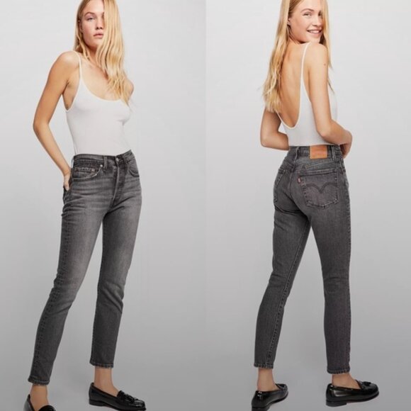 Levi's Denim - Levi’s Premium 501 Skinny Jeans in Coal Black